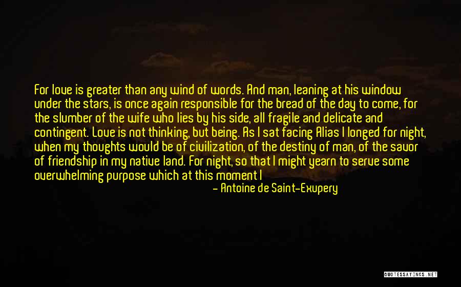 Under The Stars Love Quotes By Antoine De Saint-Exupery Under The Stars Love Quotes By Antoine De Saint-Exupery