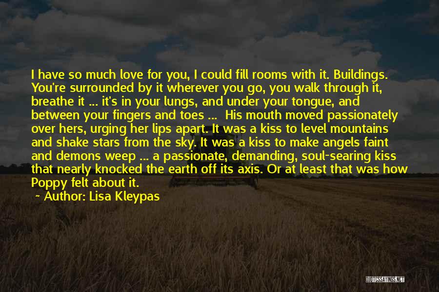 Under The Stars Love Quotes By Lisa Kleypas