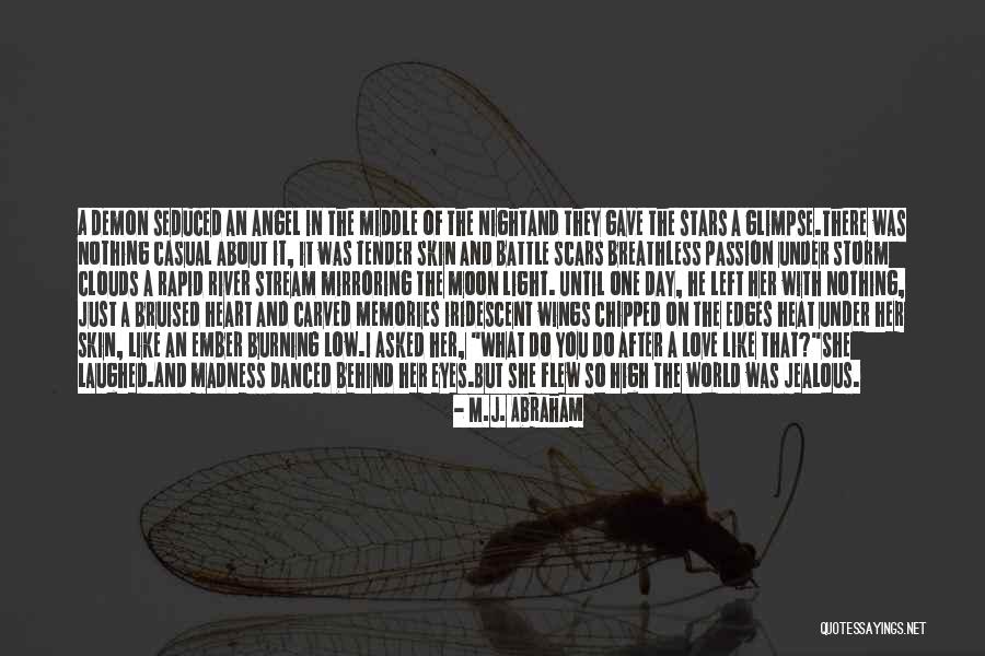 Under The Stars Love Quotes By M.J. Abraham Under The Stars Love Quotes By M.J. Abraham