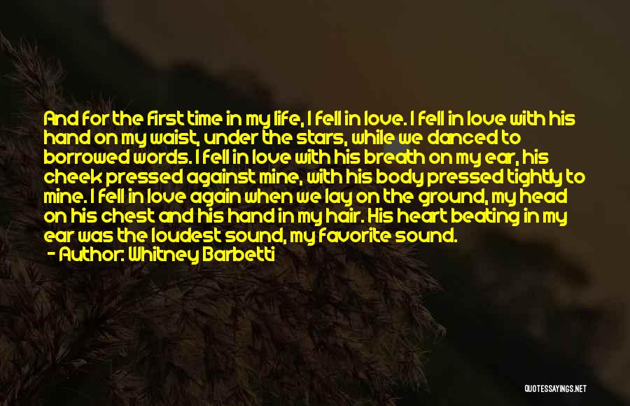 Under The Stars Love Quotes By Whitney Barbetti