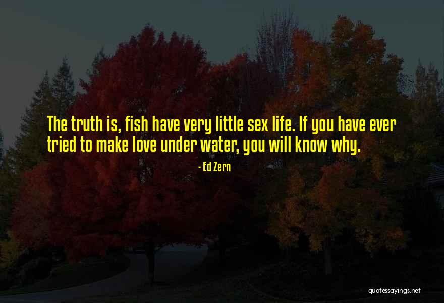 Under Water Quotes By Ed Zern Under Water Quotes By Ed Zern