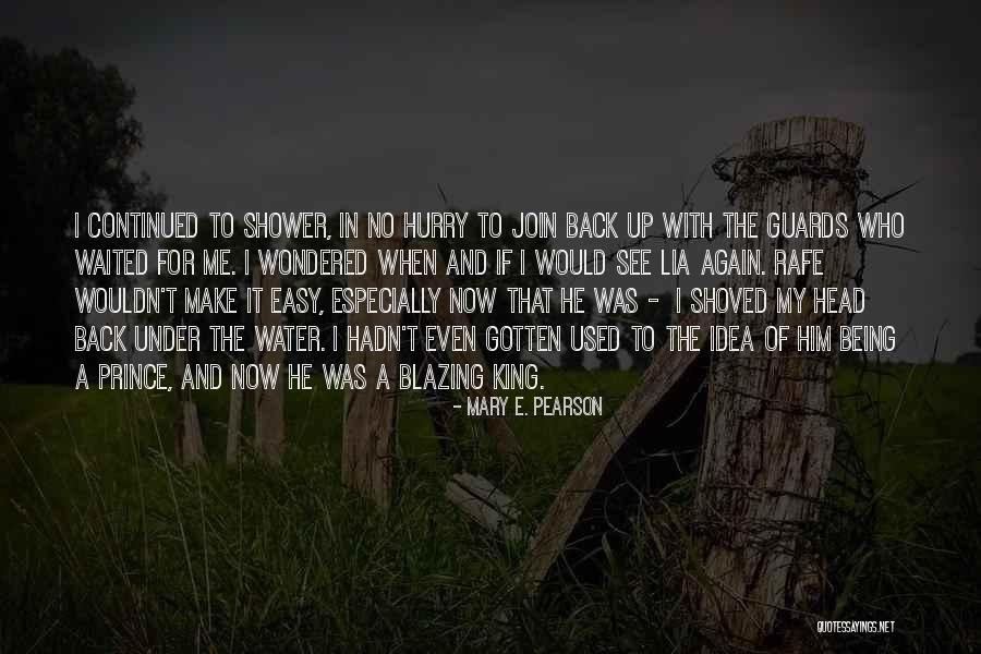 Under Water Quotes By Mary E. Pearson Under Water Quotes By Mary E. Pearson