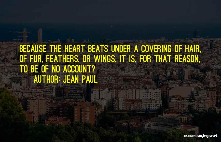 Under Wings Quotes By Jean Paul