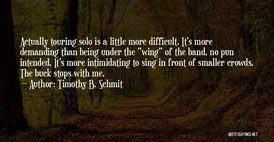 Under Wings Quotes By Timothy B. Schmit