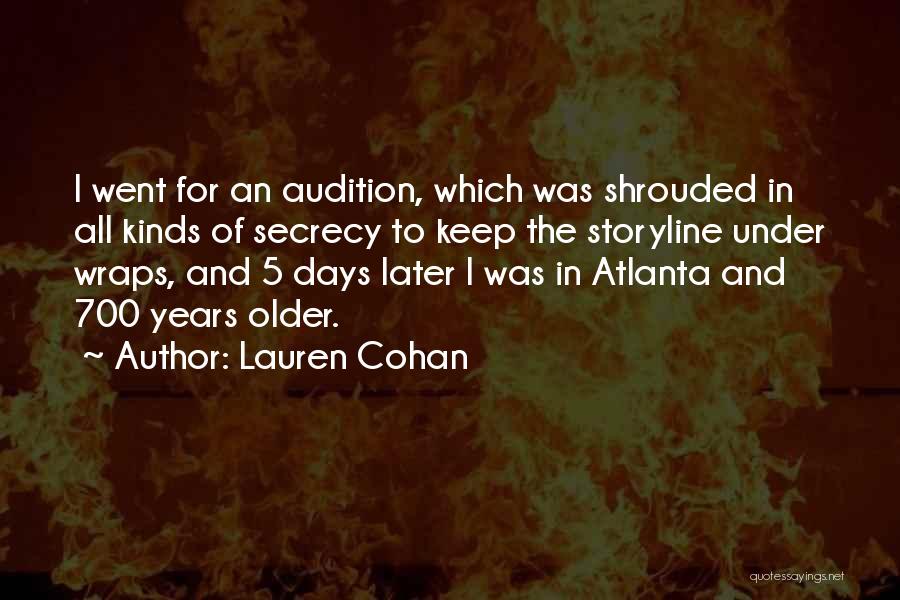 Under Wraps Quotes By Lauren Cohan