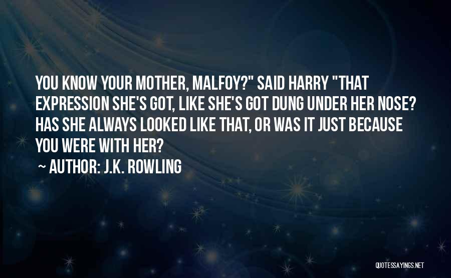 Under Your Nose Quotes By J.K. Rowling