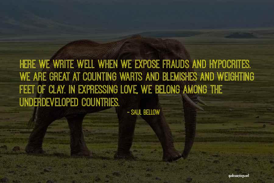 Underdeveloped Countries Quotes By Saul Bellow