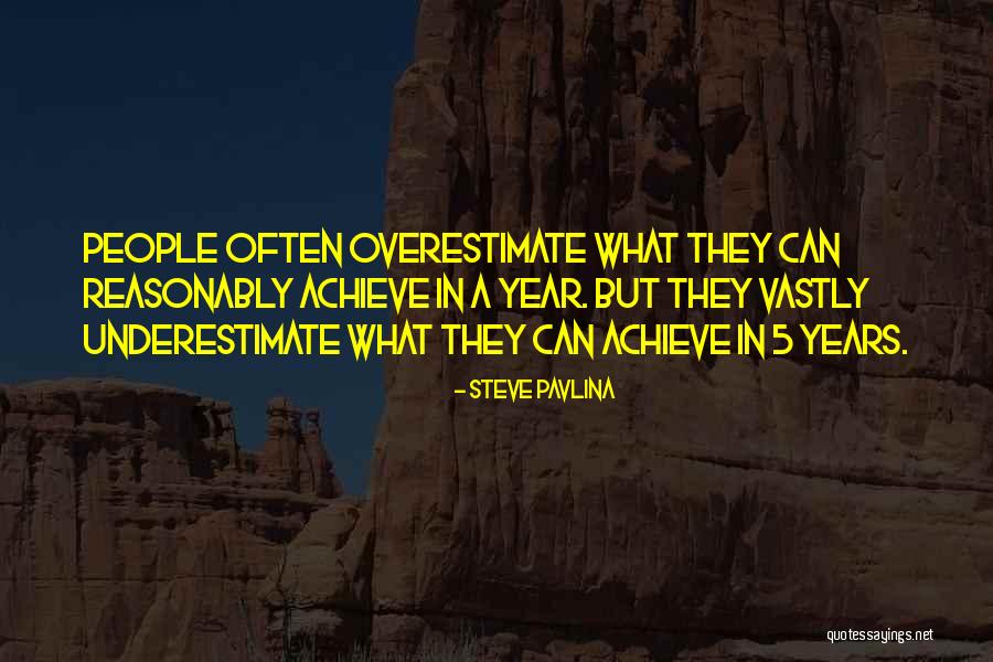 Underestimate Others Quotes By Steve Pavlina Underestimate Others Quotes By Steve Pavlina