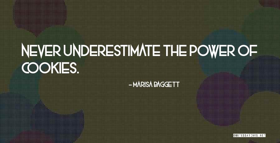 Underestimate Quotes By Marisa Baggett