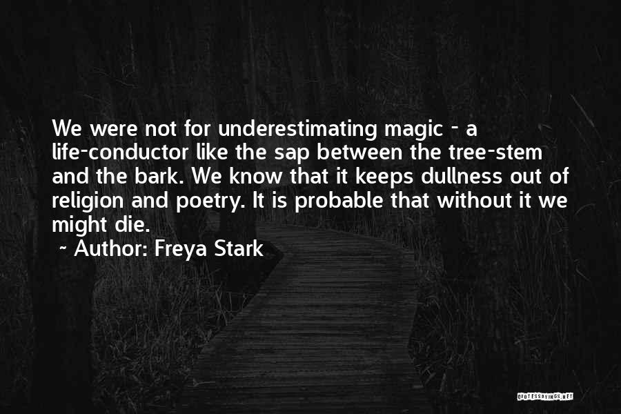 Underestimating Things Quotes By Freya Stark