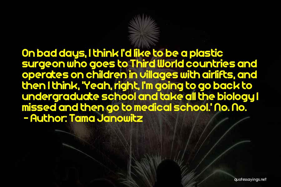 Undergraduate Quotes By Tama Janowitz