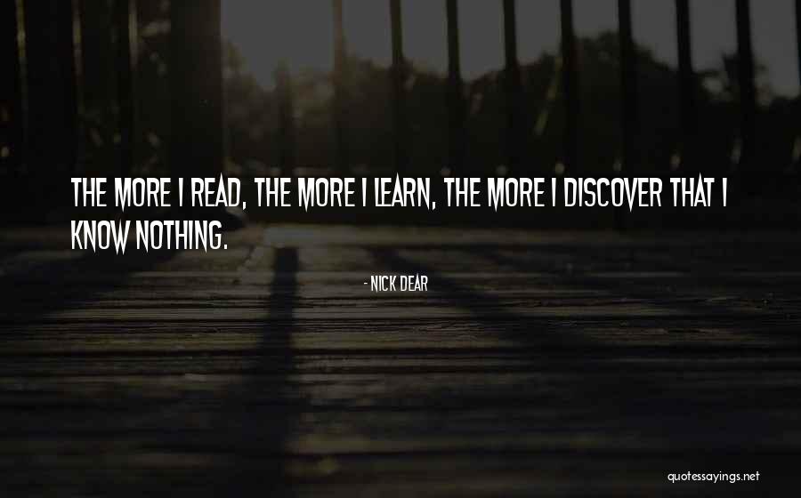Underlinings Quotes By Nick Dear Underlinings Quotes By Nick Dear