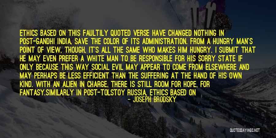 Undermined Quotes By Joseph Brodsky