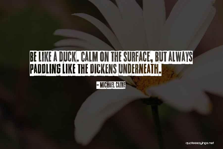 Underneath The Surface Quotes By Michael Caine Underneath The Surface Quotes By Michael Caine