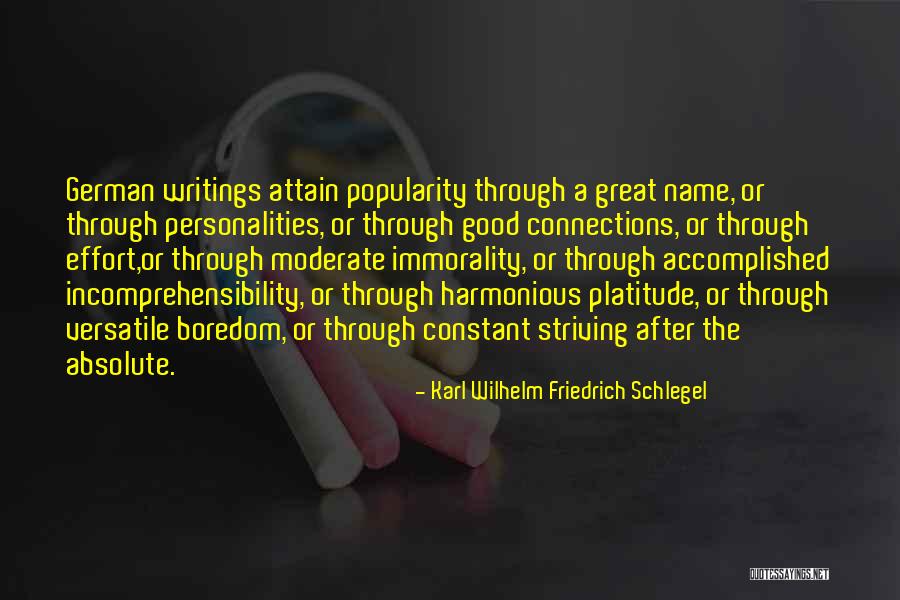 Underreact Synonym Quotes By Karl Wilhelm Friedrich Schlegel Underreact Synonym Quotes By Karl Wilhelm Friedrich Schlegel