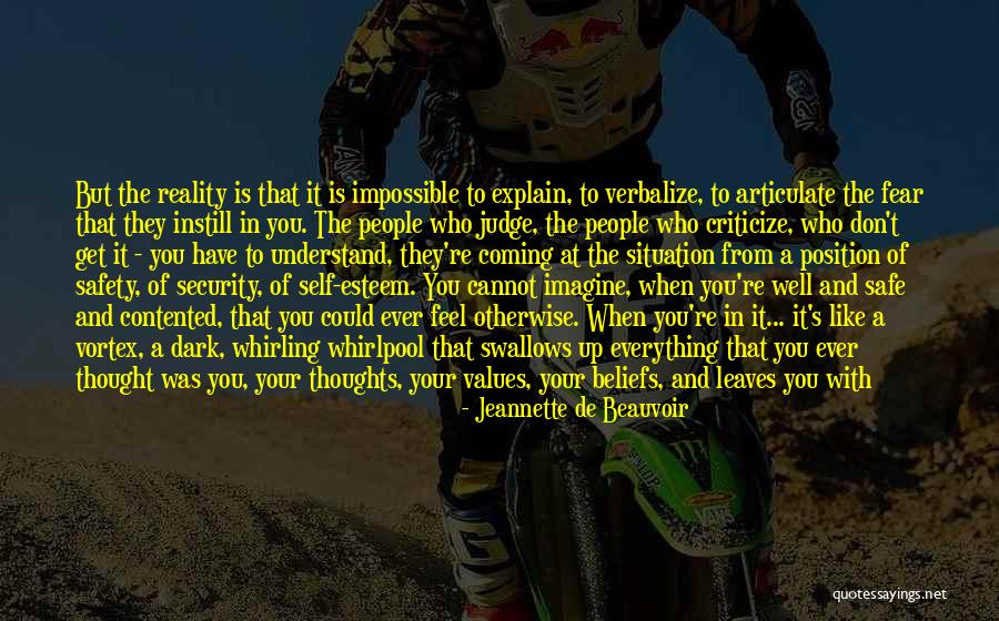 Understand And Explain Quotes By Jeannette De Beauvoir Understand And Explain Quotes By Jeannette De Beauvoir