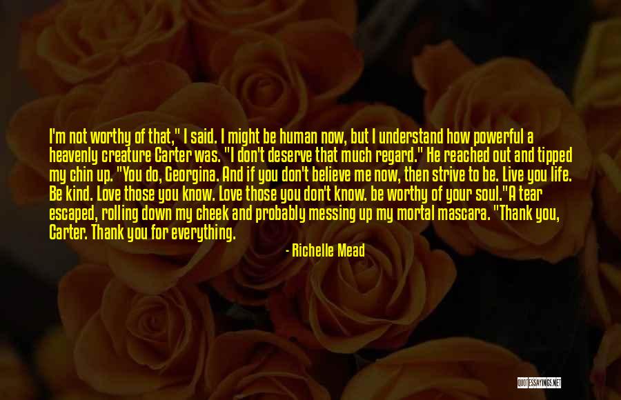 Understand And Thank Quotes By Richelle Mead