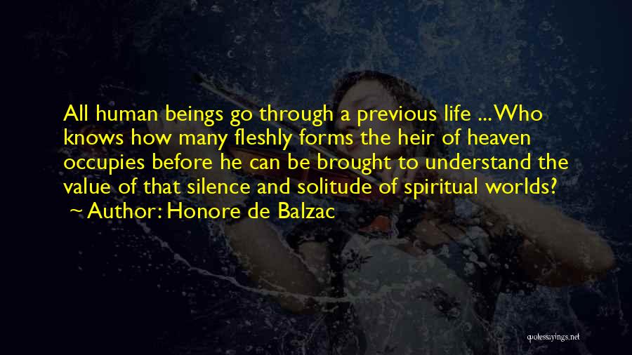 Understand Silence Quotes By Honore De Balzac