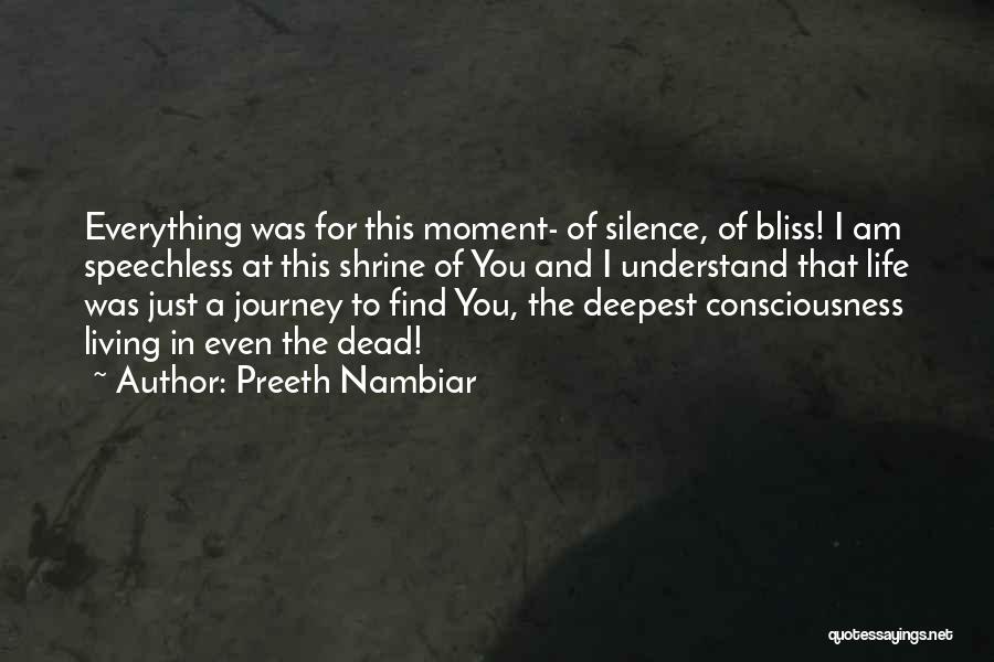 Understand Silence Quotes By Preeth Nambiar