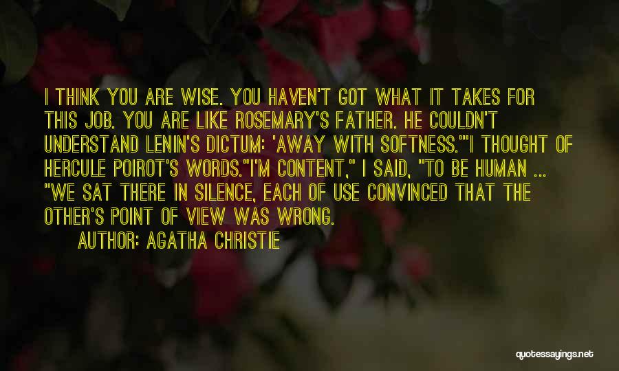 Understand The Silence Quotes By Agatha Christie