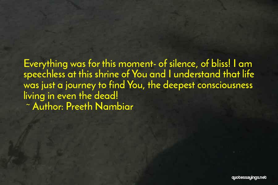 Understand The Silence Quotes By Preeth Nambiar