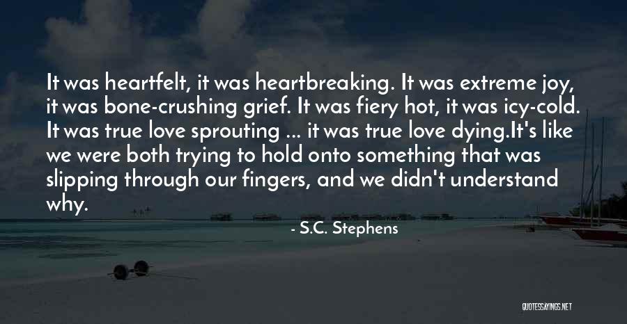 Understand True Love Quotes By S.C. Stephens Understand True Love Quotes By S.C. Stephens