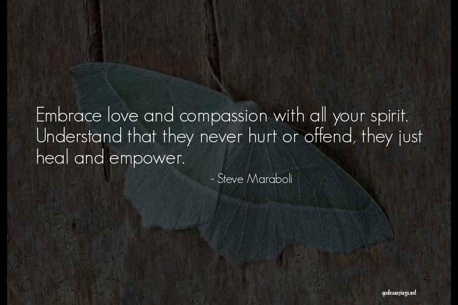 Understand With Love Quotes By Steve Maraboli Understand With Love Quotes By Steve Maraboli