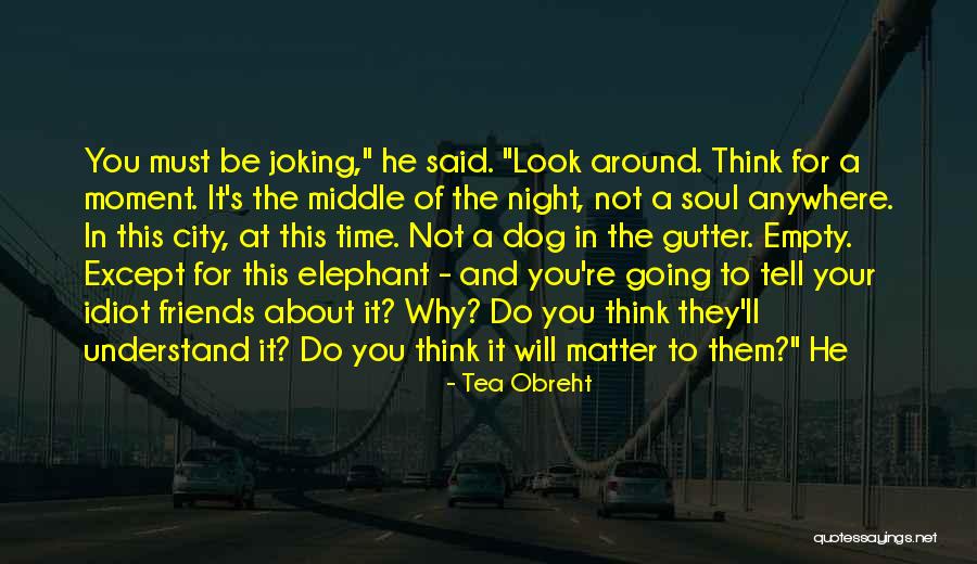 Understand Your Soul Quotes By Tea Obreht Understand Your Soul Quotes By Tea Obreht