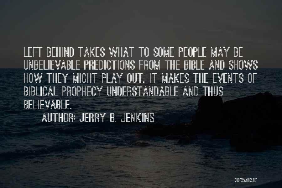 Understandable Bible Quotes By Jerry B. Jenkins