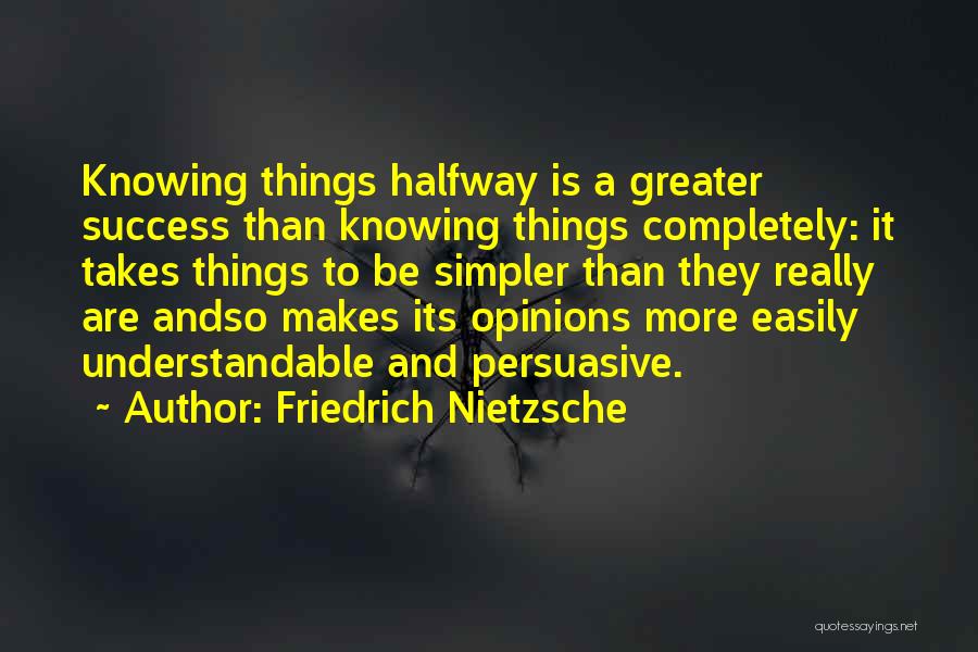 Understandable Quotes By Friedrich Nietzsche