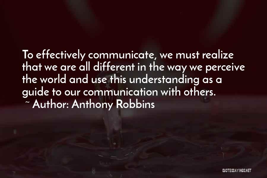 Understanding And Communication Quotes By Anthony Robbins