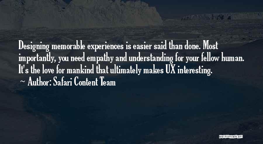 Understanding And Empathy Quotes By Safari Content Team