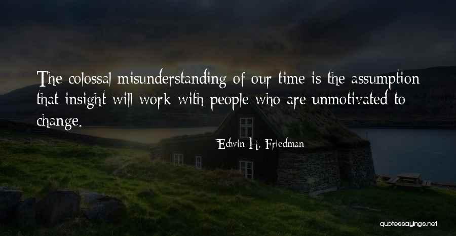 Understanding And Misunderstanding Quotes By Edwin H. Friedman