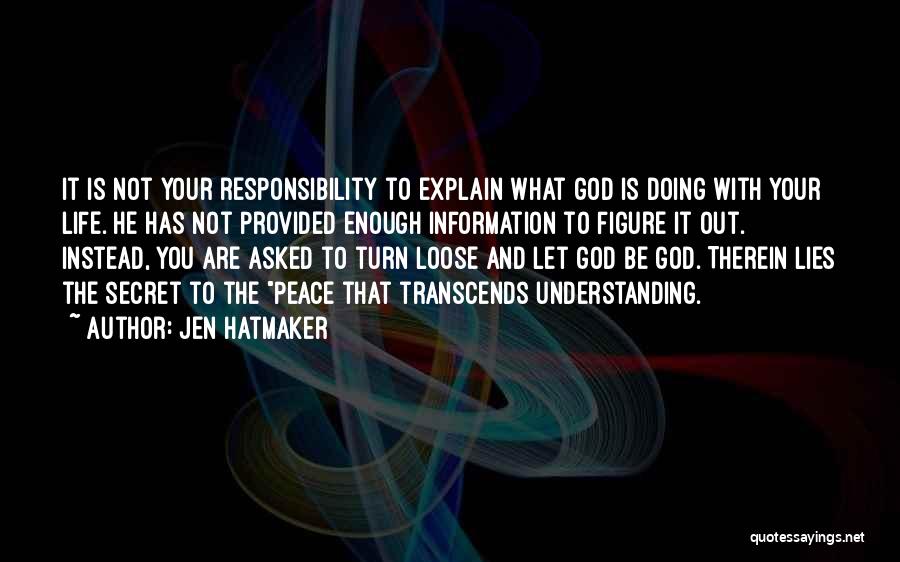Understanding And Peace Quotes By Jen Hatmaker