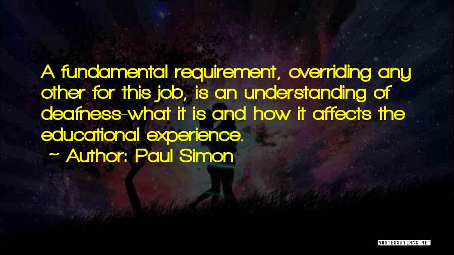 Understanding And Quotes By Paul Simon