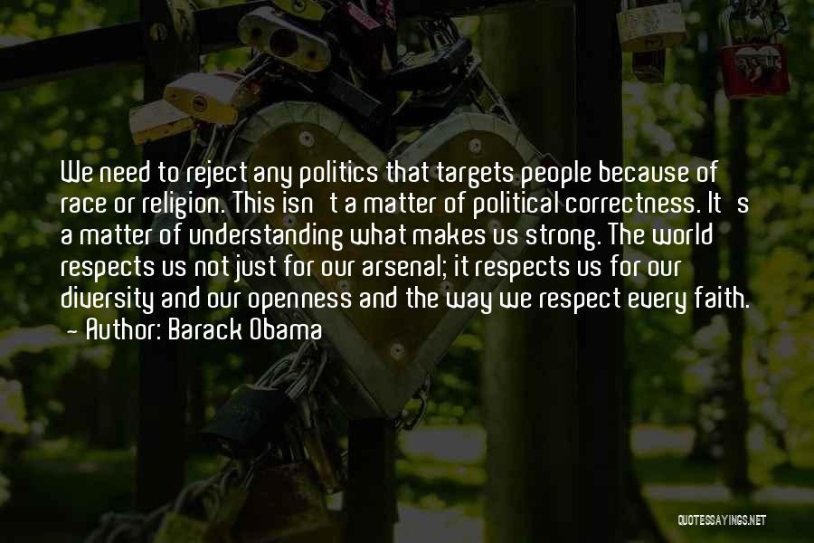 Understanding And Respect Quotes By Barack Obama