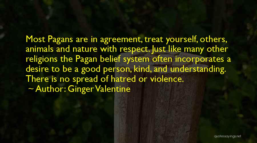 Understanding And Respect Quotes By Ginger Valentine