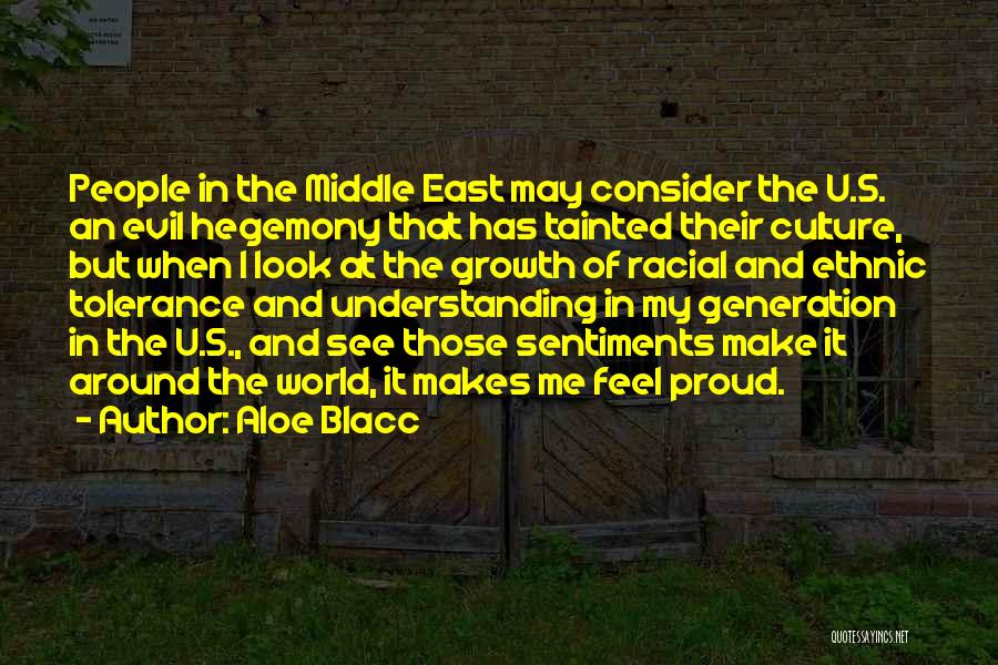 Understanding And Tolerance Quotes By Aloe Blacc