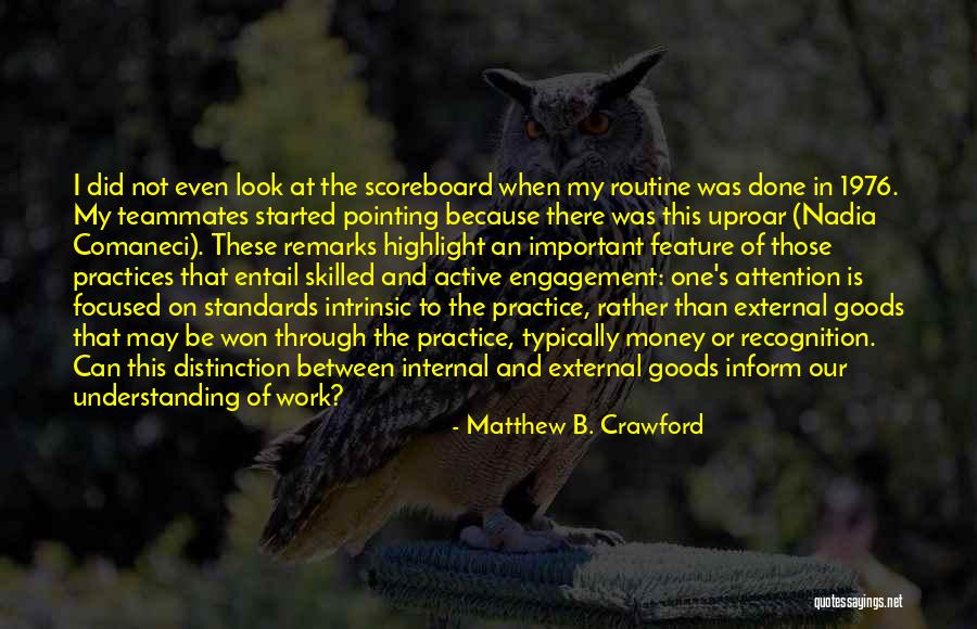 Understanding At Work Quotes By Matthew B. Crawford Understanding At Work Quotes By Matthew B. Crawford