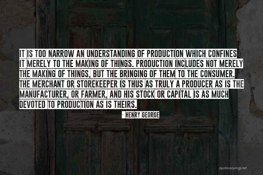 Understanding Consumer Quotes By Henry George