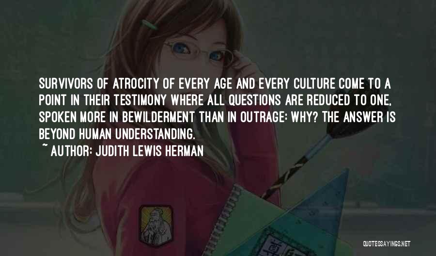 Understanding Culture Quotes By Judith Lewis Herman