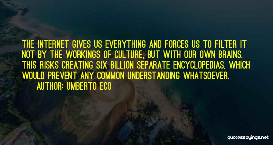 Understanding Culture Quotes By Umberto Eco