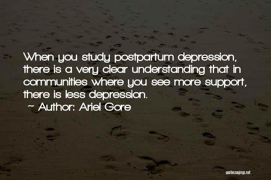 Understanding Depression Quotes By Ariel Gore