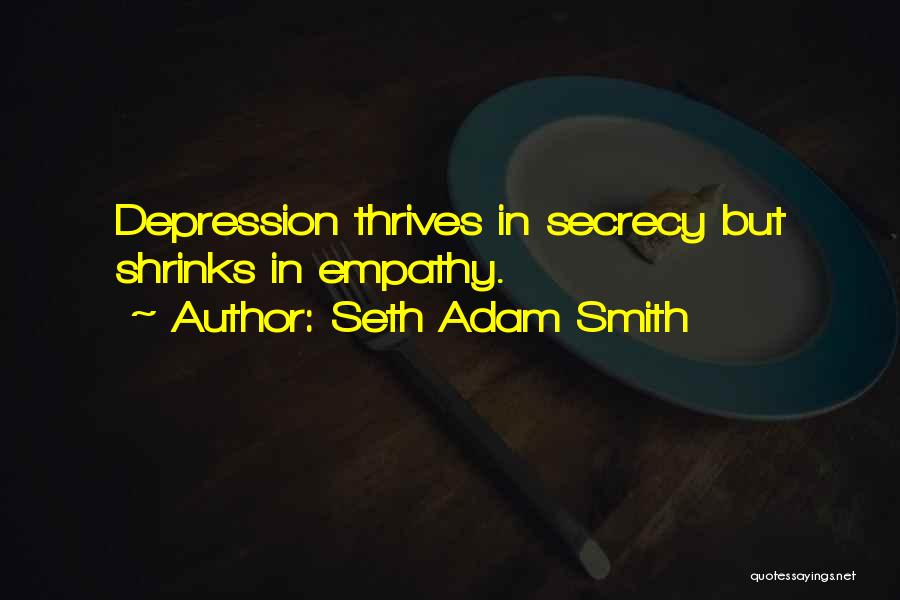 Understanding Depression Quotes By Seth Adam Smith