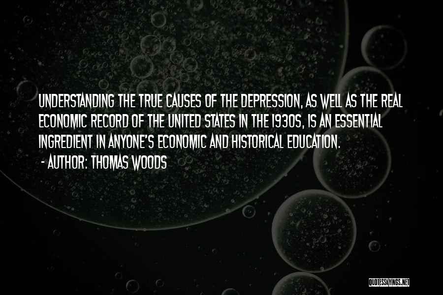 Understanding Depression Quotes By Thomas Woods