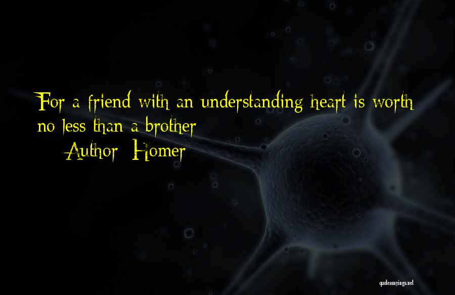 Understanding Friends Quotes By Homer
