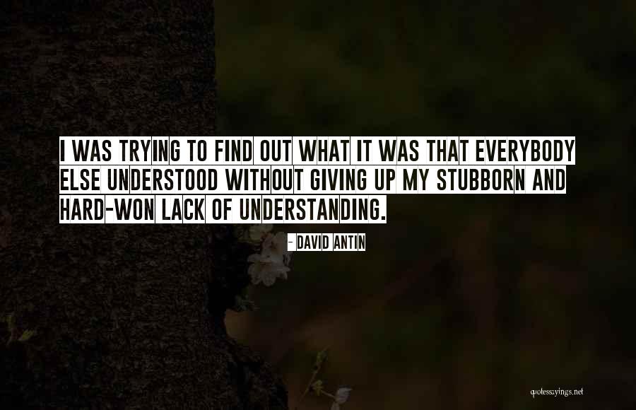 Understanding Giving Quotes By David Antin Understanding Giving Quotes By David Antin