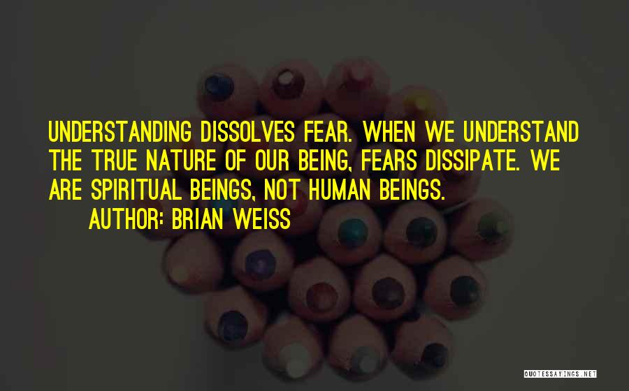 Understanding Human Nature Quotes By Brian Weiss