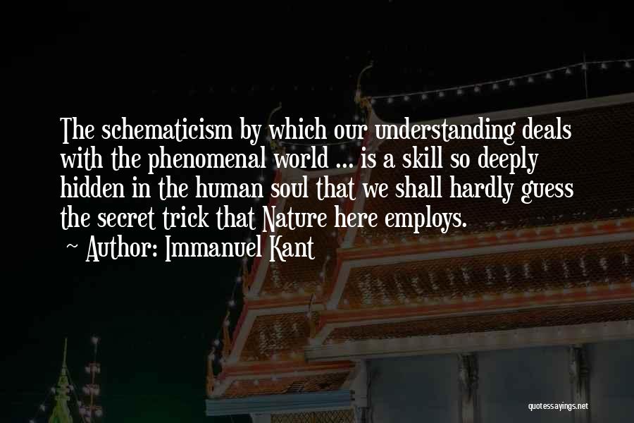 Understanding Human Nature Quotes By Immanuel Kant