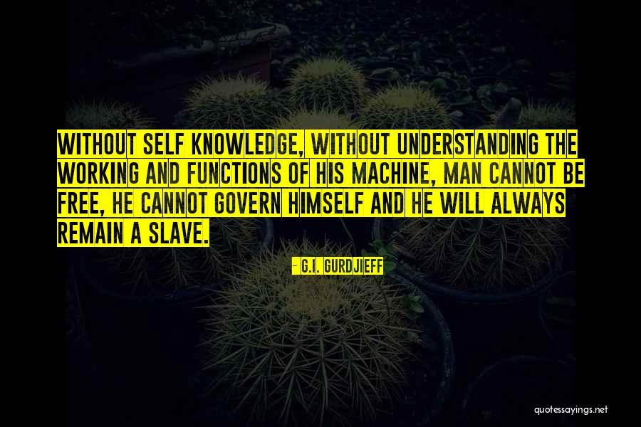 Understanding Knowledge Quotes By G.I. Gurdjieff